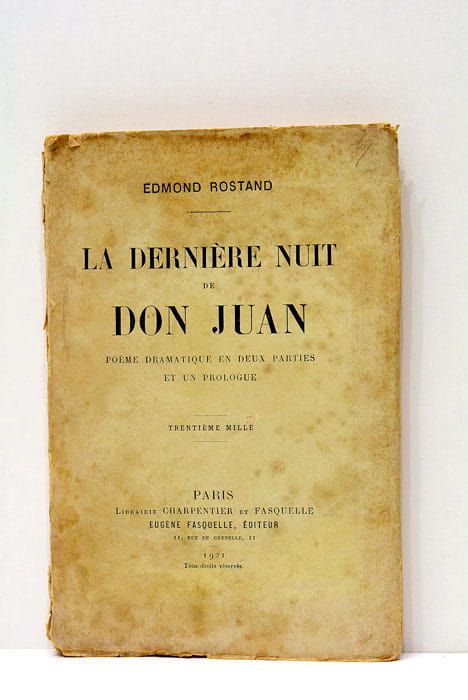 La dernière nuit de Don Juan.