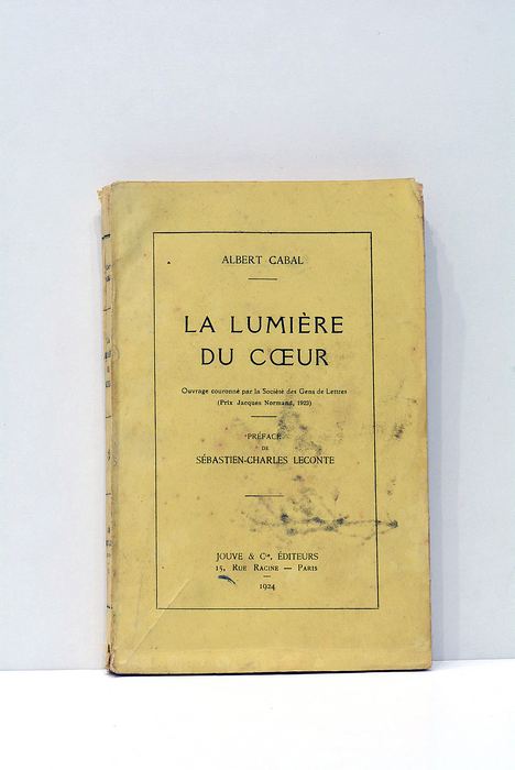 La Lumière du Coeur. Préface de Sébastien-Charles Leconte.