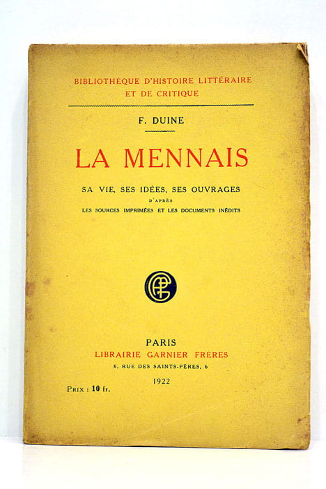 La Mennais.