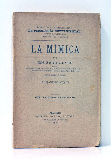 La mìmica. Versión espñola y prólogo de Alejandro Miquis. Con …