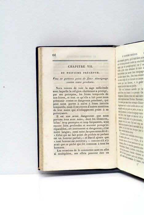 La morale du christianisme, offerte à la jeunesse. Préceptes.
