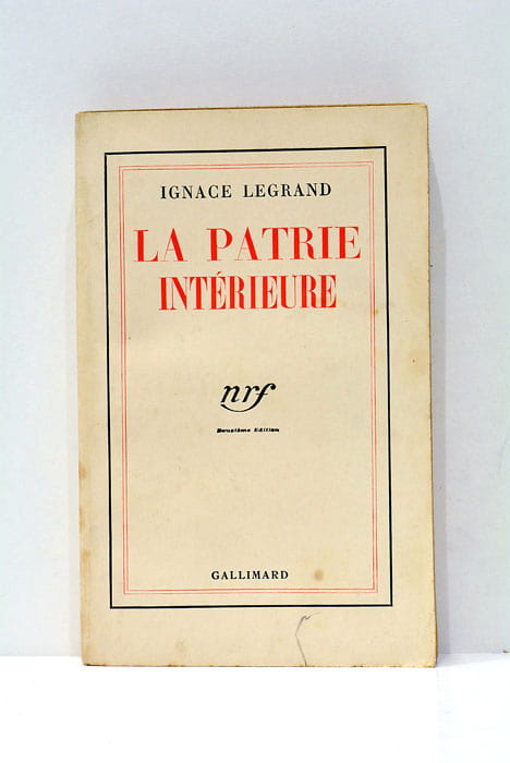 La Patrie intérieure.