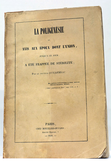 La Poligénésie ou avis aux Epoux dont l'Union, jusqu'à ce …