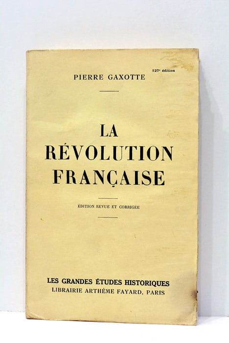 La Révolution française.