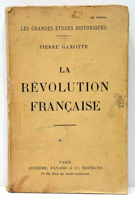 La Révolution française.