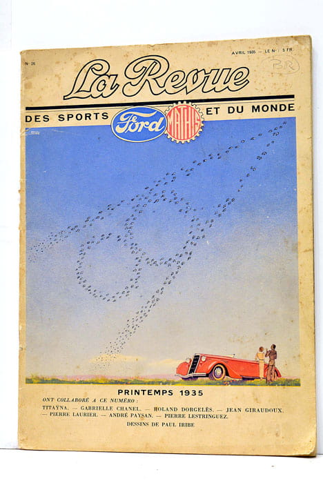 La revue des Sports et du Monde. Printemps 1935.