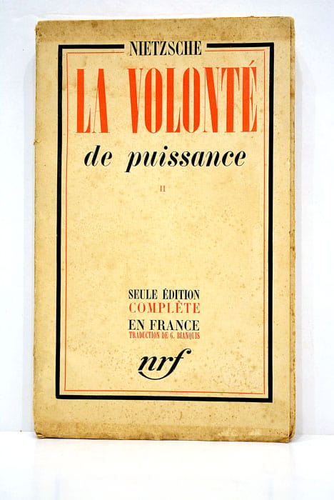 La volonté de puissance II.