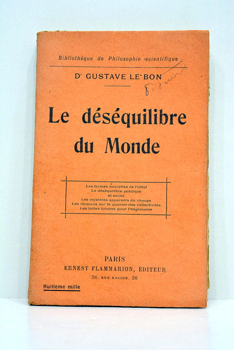 Le déséquilibre du Monde.