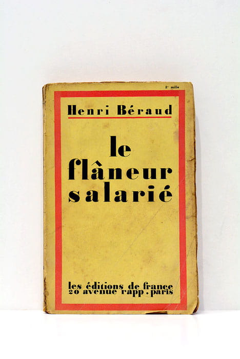 Le flaneur salarié.