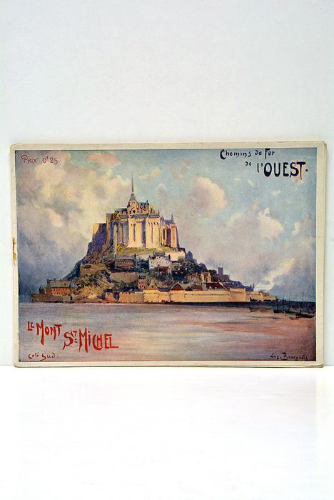 Le Mont-Saint-Michel. Illustrations d'après d'anciennes estampes, d'après les plans et …