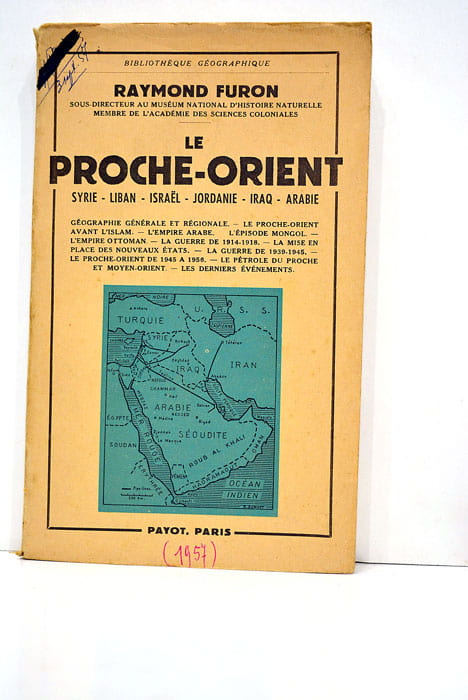 Le proche-orient.