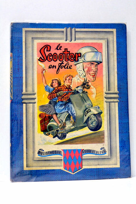 Le Scooter en Folie. Illustrations de Guy Sabran.