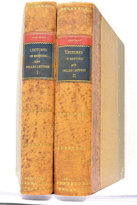 Lectures on Rhetoric and Belles Lettres.