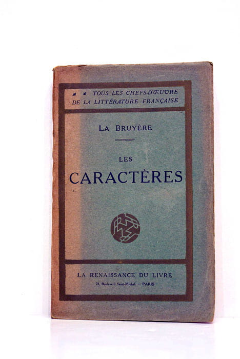 Les caractères ou les moeurs de ce siècle.
