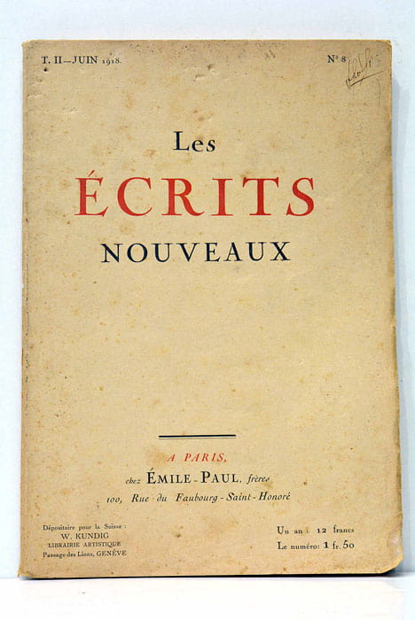 LES ECRITS NOUVEAUX.