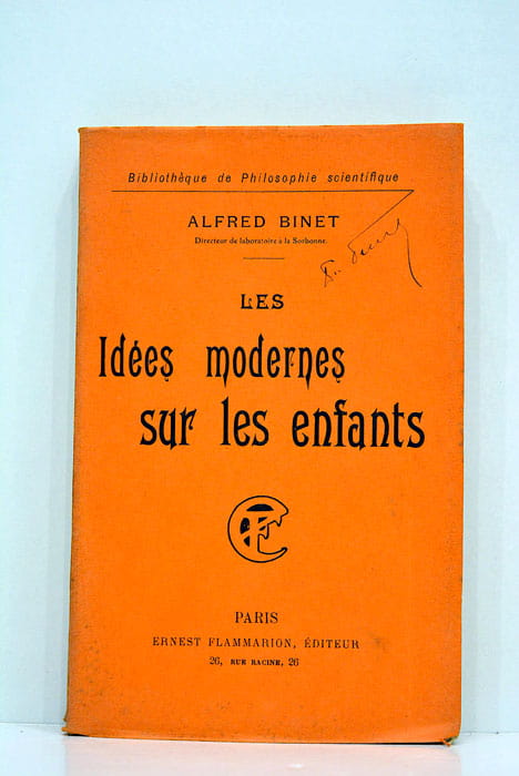 Les idées modernes sur les enfants.