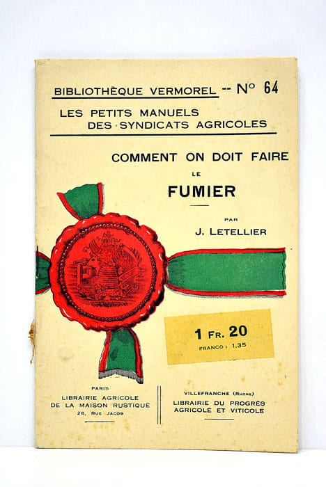 Les petits manuels des syndicats agricoles. Comment on doit faire …