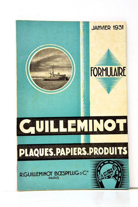 Les plaques, papiers et produits photographiques Guilleminot. Caractéristiques, modes d'emploi, …