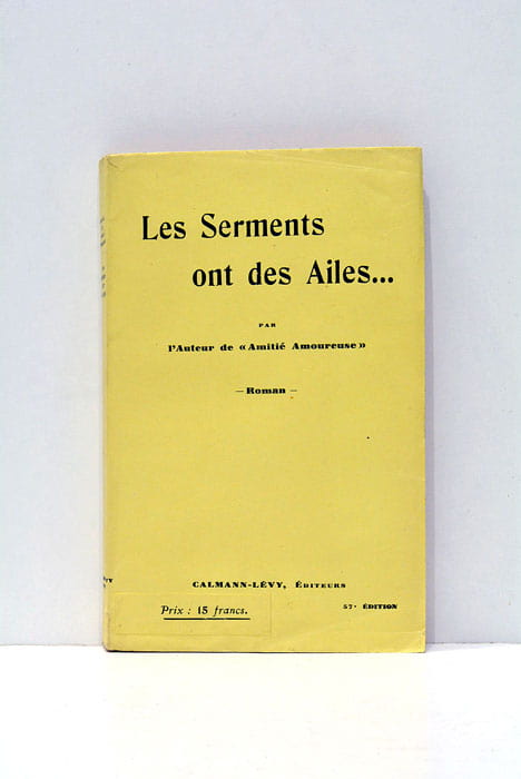 Les serments ont des ailes…