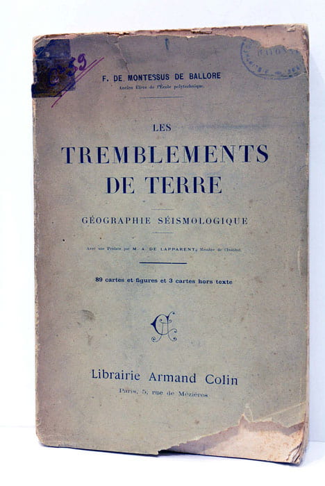 Les tremblements de terre, géographie séismologique.
