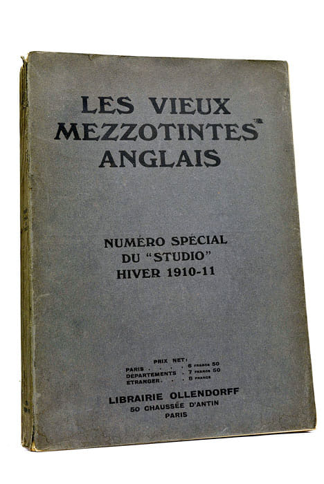 Les vieux mezzotintes Anglais.