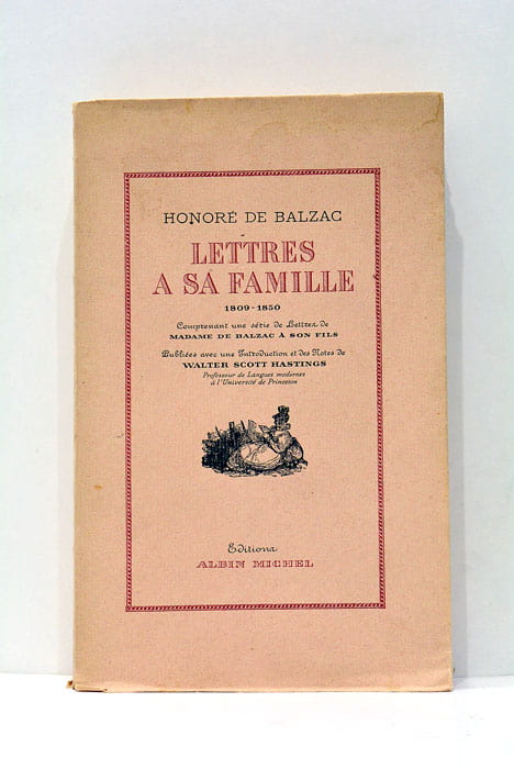 Lettres à sa famille (1809-1850). Comprenant un série de elttres …