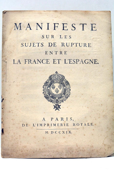 MANIFESTE sur les Sujets de Rupture entre la France et …