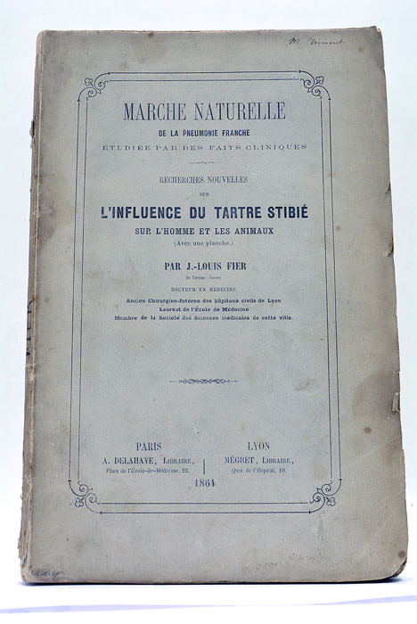 Marche naturelle de la pneumonie franche étudiée par des faits …