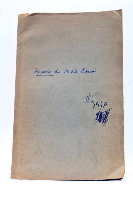 MÉMOIRE du peuple François au Roi.