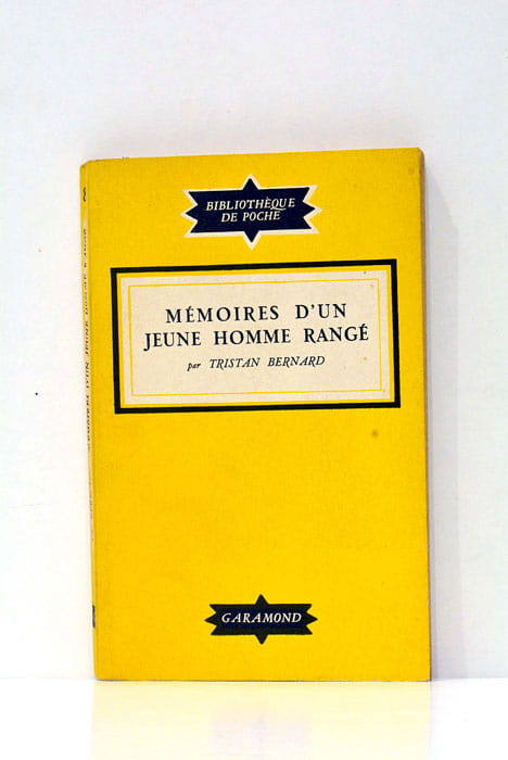 Mémoires d'un jeune homme rangé.