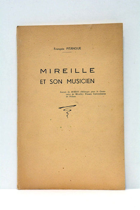 Mireille et son musicien. Extrait de "MIREIO".