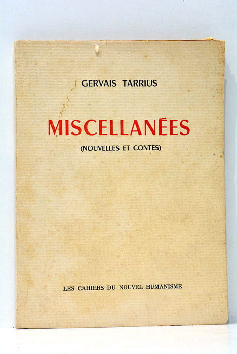 Miscellanées (Nouvelles et contes).