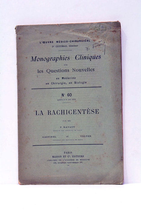 Monographies cliniques sur les Questions Nouvelles en Médecine, en Chirurgie, …
