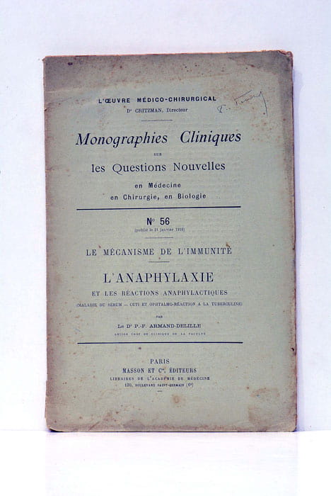 Monographies cliniques sur les Questions Nouvellesen Médecine, en Chirurgie, en …