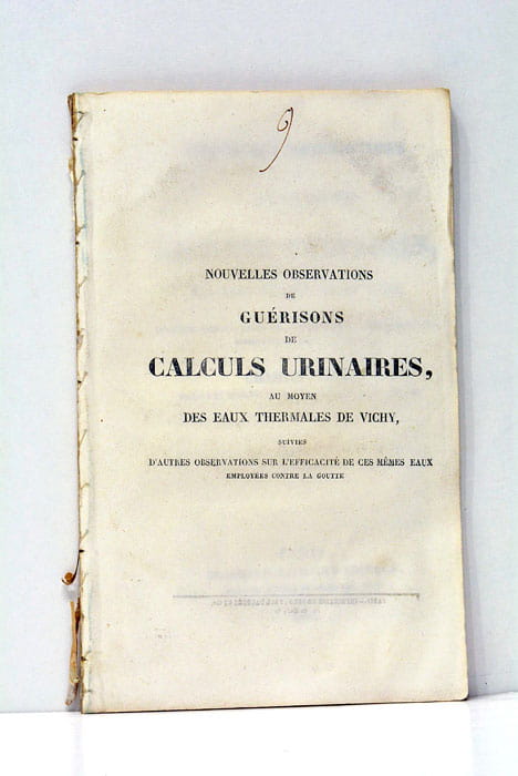 Nouvelles observations de guérisons de calculs urinaires au moyen des …