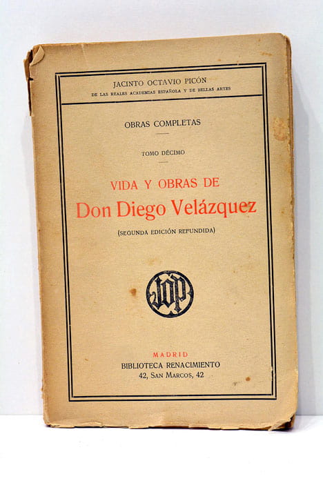 Obras completas. Vida y obras de Don Diego Velazquez.