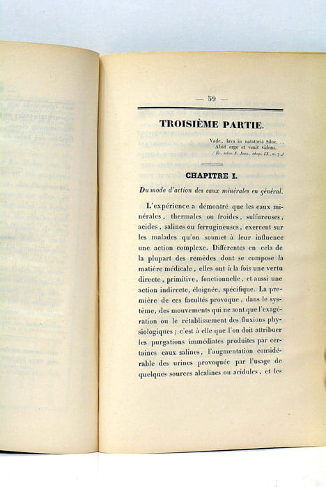 Observations sur l'action générale des eaux minérales de La Malou, …