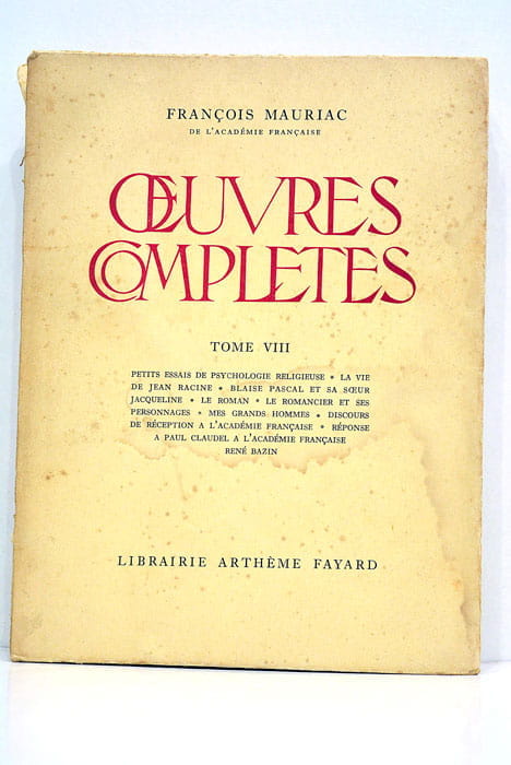Oeuvres complètes.