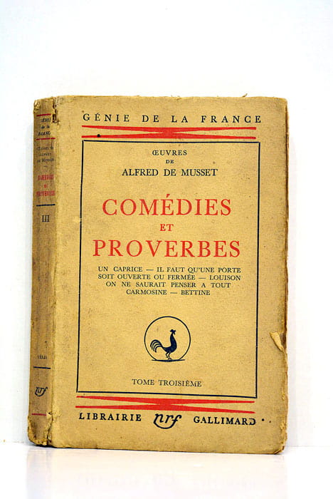 Oeuvres de Alfred de Musset. Comédies et proverbes. Un caprice, …