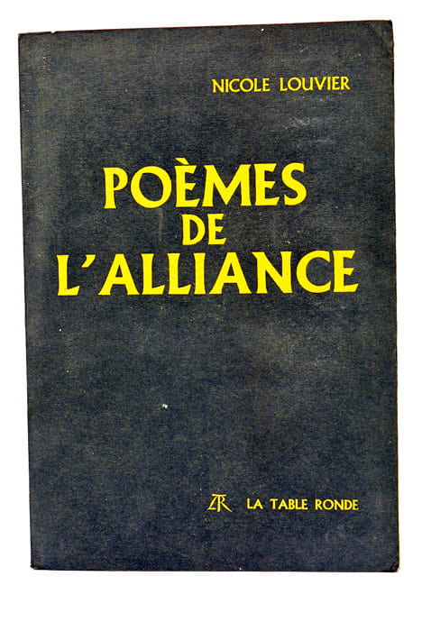 Poèmes de l'alliance.
