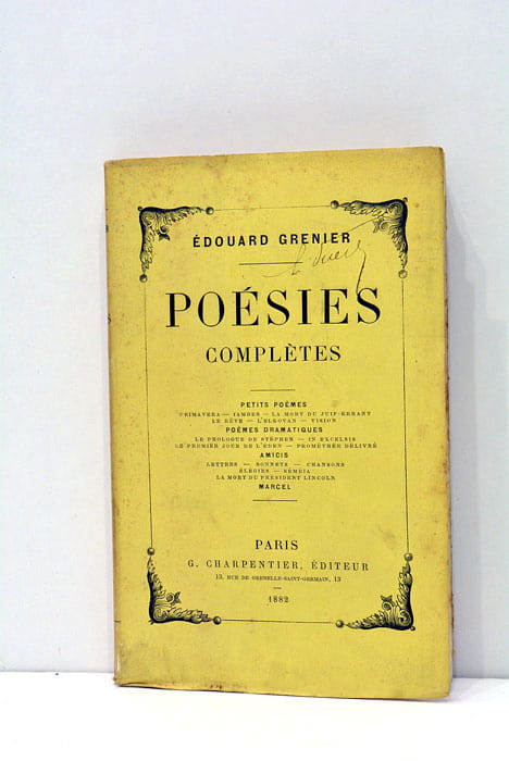 Poésies complètes.