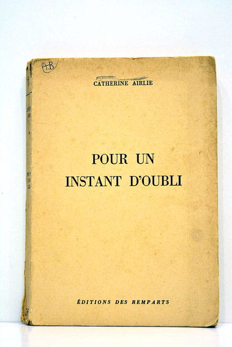 Pour un instant d'oubli.