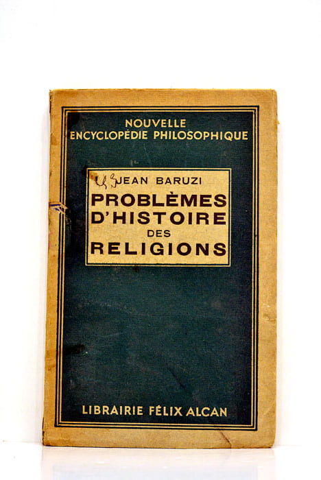 Problèmes d'histoire des religions.