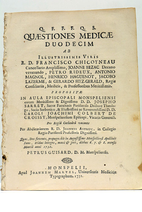 Quaestiones Medicae Duodecim.