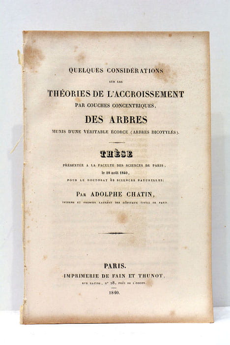 Quelques considérations sur les Théories de l'Accroissement par couches concentriques, …