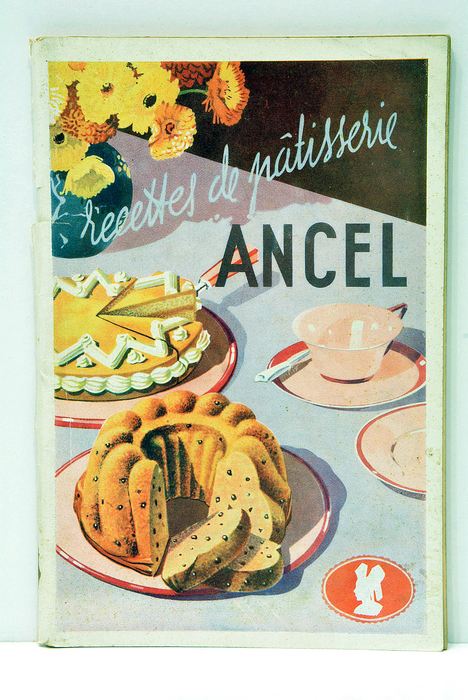 RECUEIL DE recettes de patisserie Ancel.