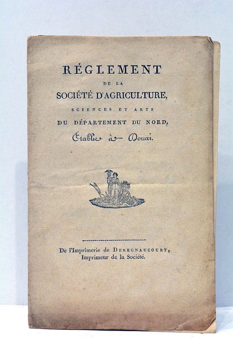 REGLEMENT DE LA SOCIETE d'AGRICULTURE, SCIENCES ET ARTS du Département …