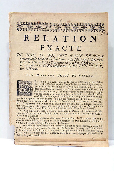 Relation exacte de tout ce qui s'est passé de plus …