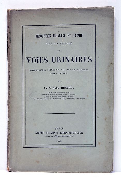 Résorption urineuse et urémie dans les maladies des voies urinaires.
