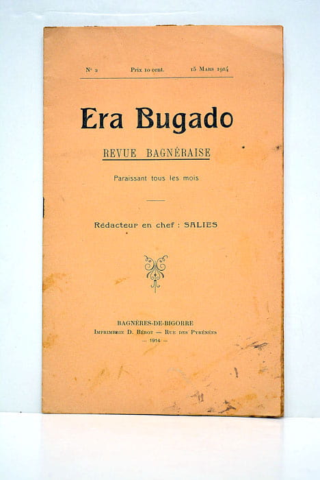 Revue Bagnéraise Paraissant tous les mois.